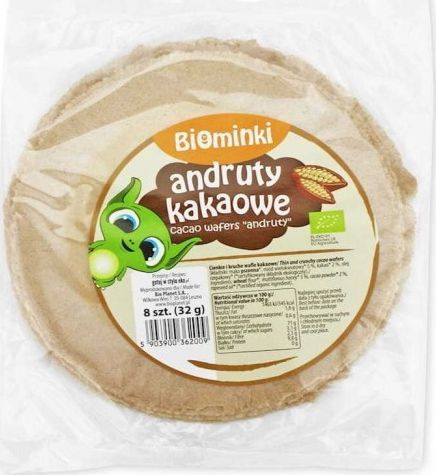 Biominki ANDRUTY KAKAOWE BIO 32 g - BIOMINKI 1