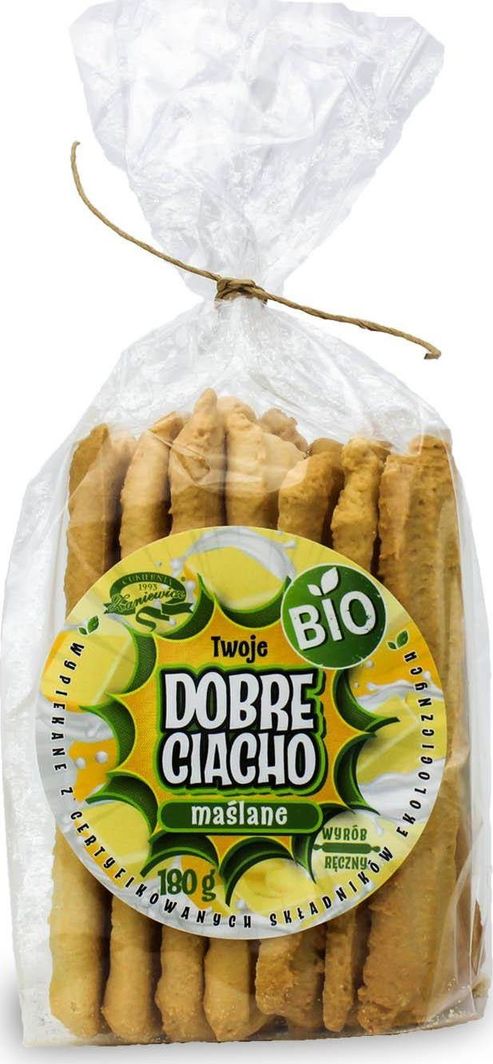 CUKIERNIA ZANIEWICZ CIASTKA KRUCHE MAŚLANE BIO 180 g - CUKIERNIA ZANIEWICZ (DOBRE CIACHO) 1