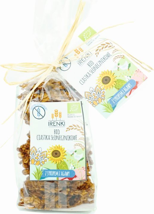 IRENKI CIASTKA OWSIANE ZE SŁONECZNIKIEM BIO 150 g - IRENKI 1