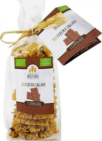 IRENKI CIASTKA JAGLANE Z CZEKOLADĄ BEZGLUTENOWE BIO 150 g - IRENKI 1