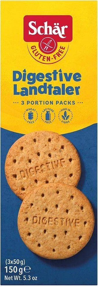 Schar Digestive Landtaler ciastka bezglutenowe 150 g Schar 1