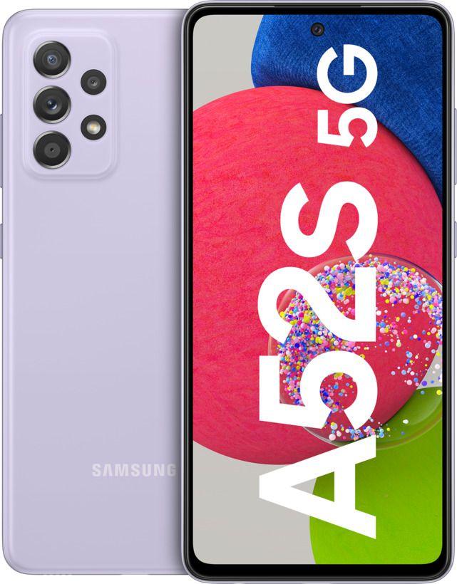 Smartfon Samsung Galaxy A52s 5G 6/128GB Dual SIM Fioletowy  (SM-A528BLVDEUE) 1