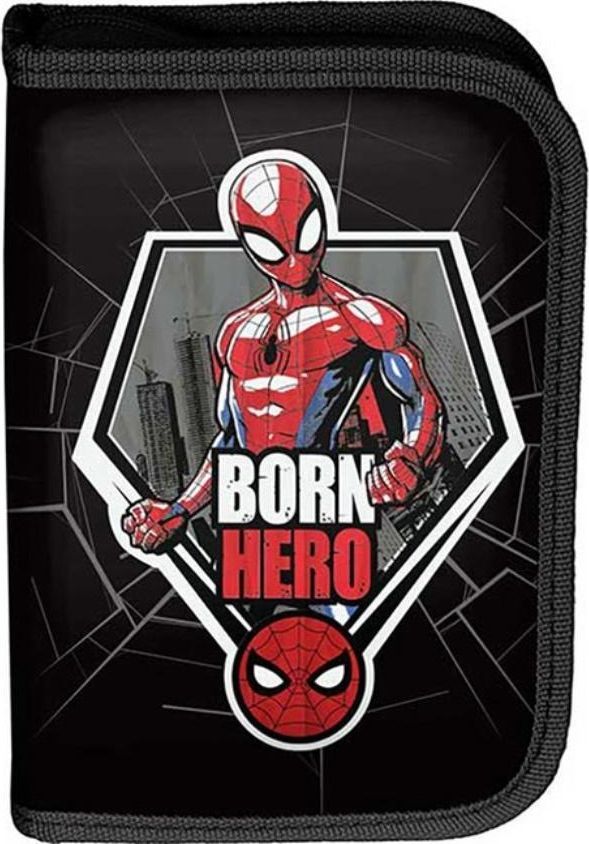 Piórnik Paso Piórnik z wyposażeniem Spiderman SP21GS-001 PASO 1