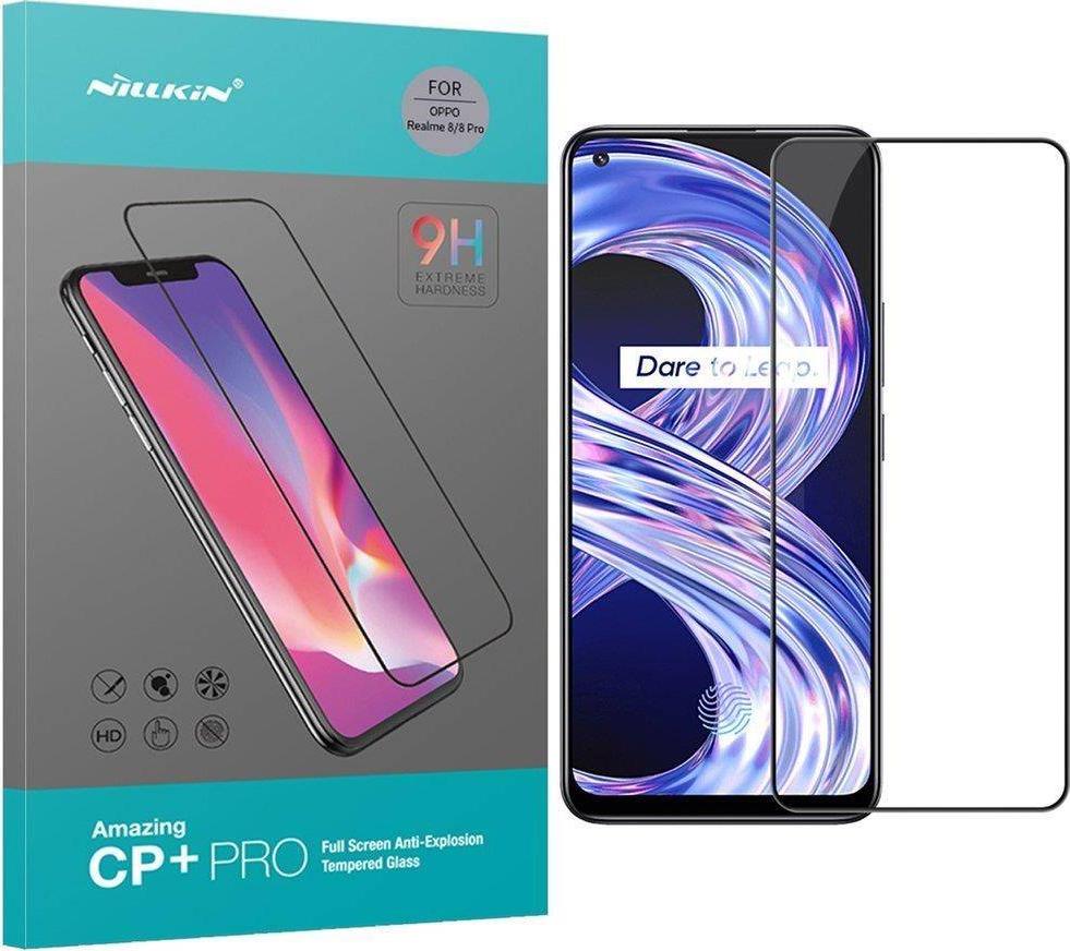 Nillkin Szkło hartowane Nillkin Amazing CP+ PRO do Realme 8 / 8 Pro uniwersalny 1