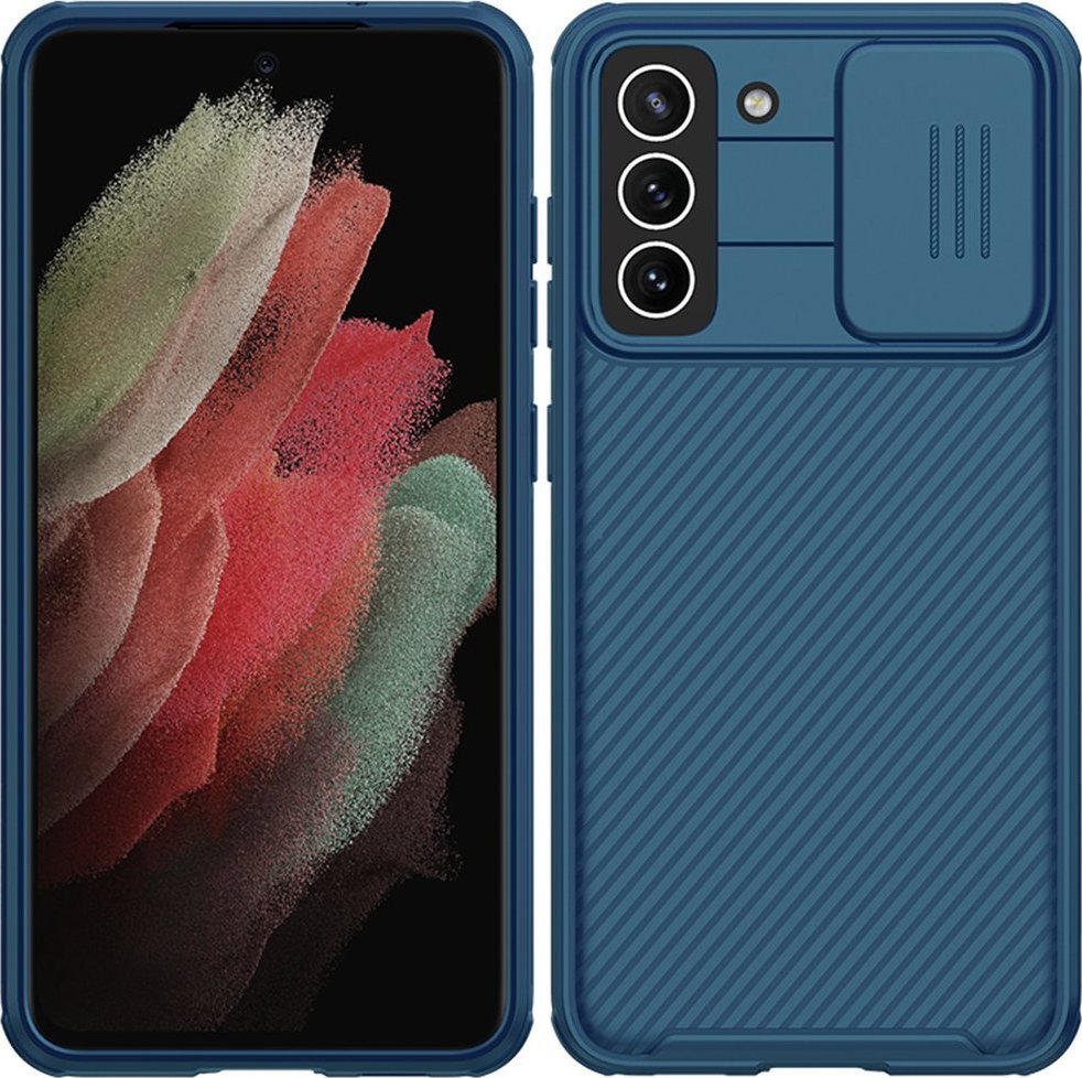 Nillkin Etui CamShield Pro do Samsung Galaxy S21 FE Niebieskie 1