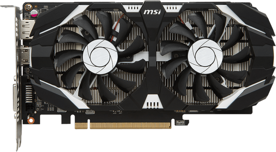 Karta graficzna MSI GeForce GTX 1050Ti 4GT OC 4GB GDDR5 (GTX 1050 Ti 4GT OC) 1
