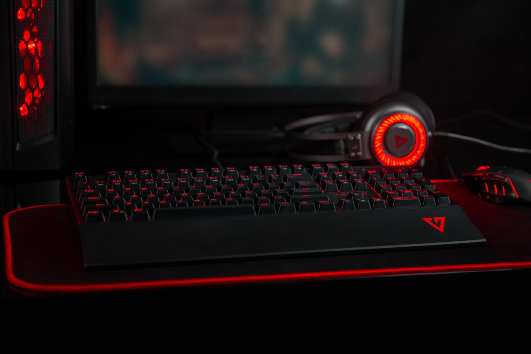 Klawiatura Modecom Volcano Gamer (K-MC-GAMER-U) Kalih Blue 4