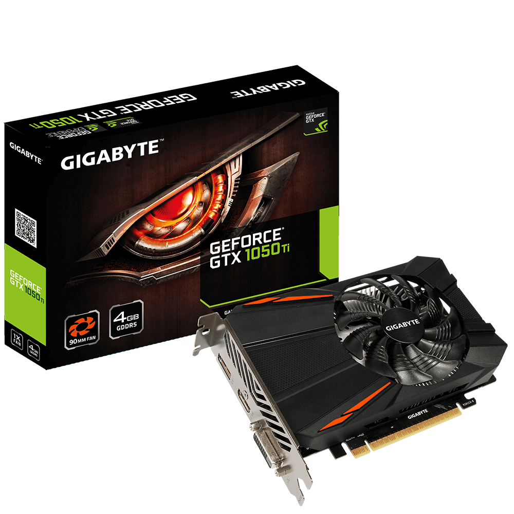 Karta graficzna Gigabyte GeForce GTX 1050 Ti D5 4GB GDDR5 (GV-N105TD5-4GD) 1