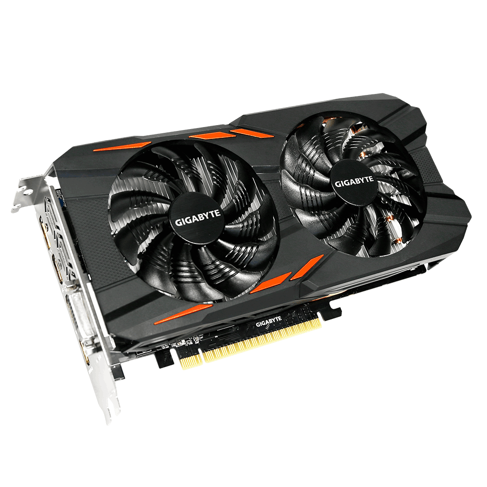 Karta graficzna Gigabyte GeForce GTX 1050 Ti Windforce 4GB GDDR5 (128 Bit) 3xHDMI, DVI-D, DP, BOX (GV-N105TWF2OC-4GD) 1