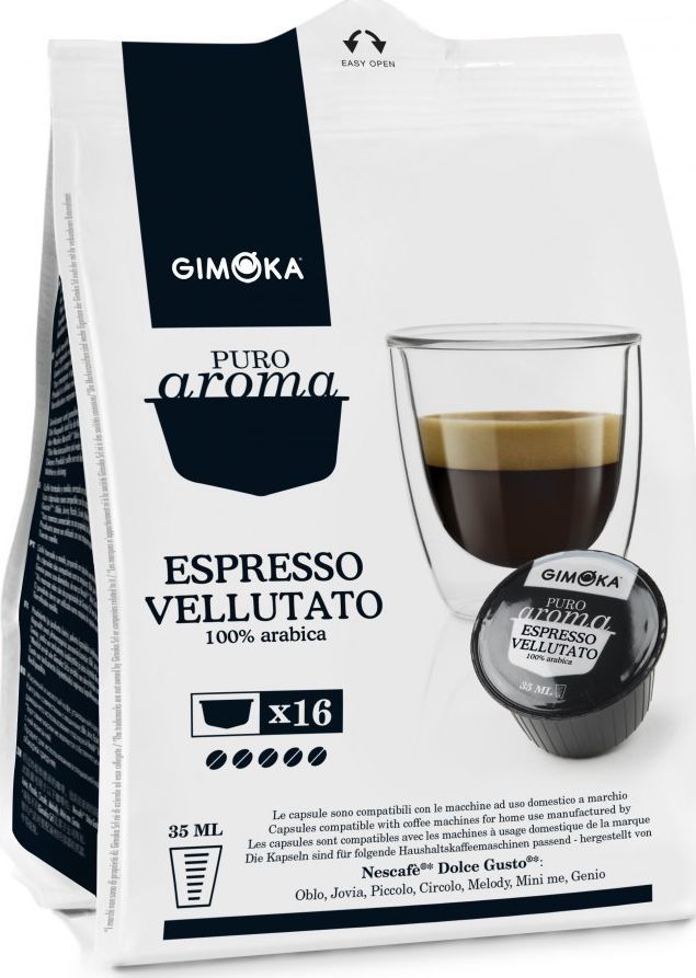 Gimoka GIMOKA 16SZT KAPSUŁKI DOLCE GUSTO VELLUTATO /4 1