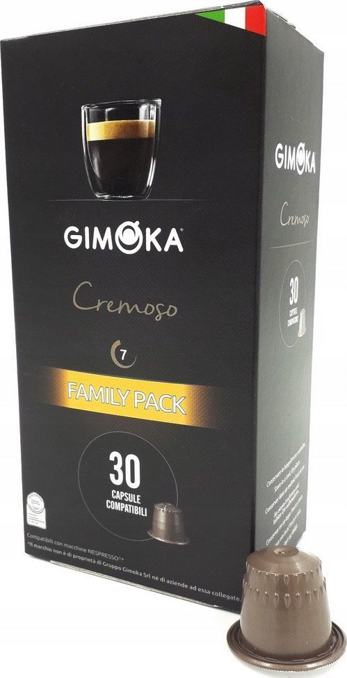 Gimoka GIMOKA 30SZT KAPS NESPRESSO CREMOSO /6 1