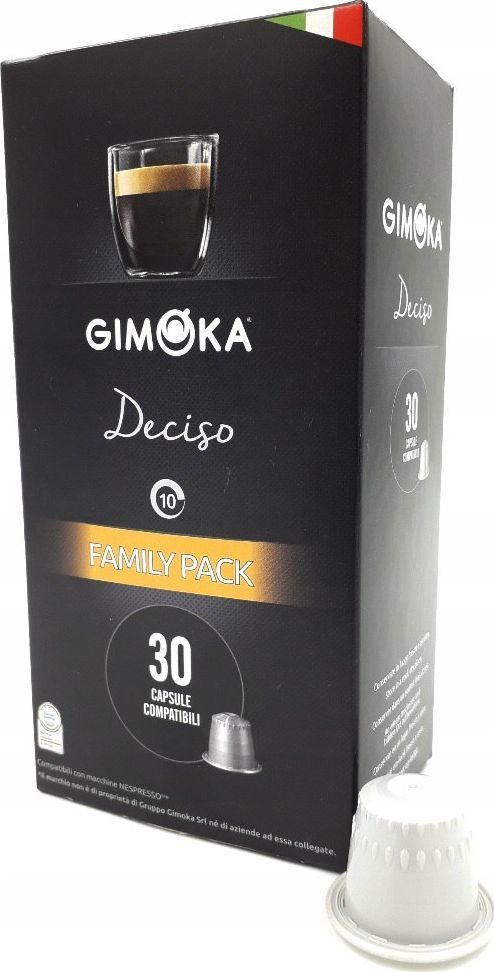 Gimoka GIMOKA 30SZT KAPS NESPRESSO DECISO /6 1