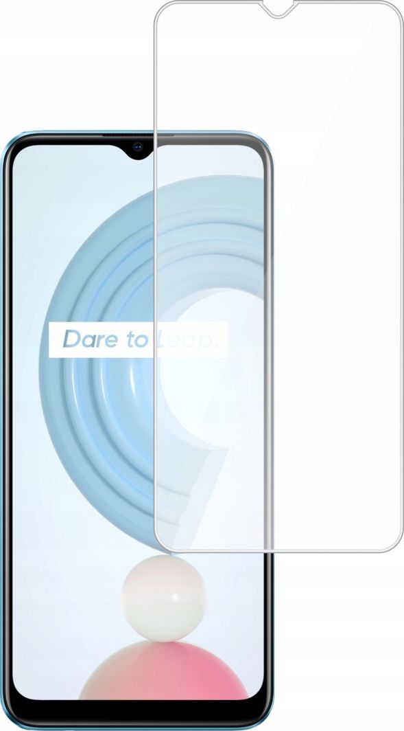 etumi Szkło Hartowane 9H Do Realme C21 Szybka Na Ekran Szkiełko Ochronne Na Ekran Twarde Płaskie Przód / Ochrona Matrycy Telefonu Glas0337 1