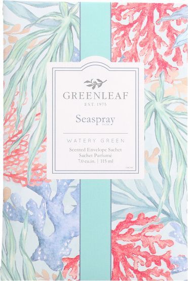 Green Leaf woreczek zapachowy Seaspray 17 cm drewniany różowy/zielony 1