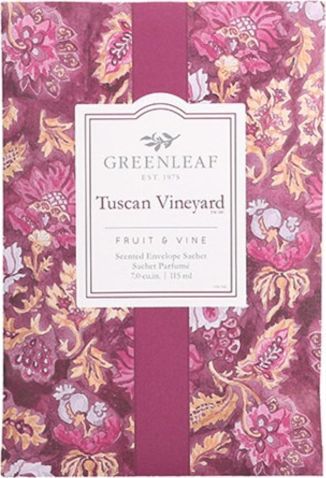 Green Leaf woreczek zapachowy Tuscan Vineyard 17 cm drewniany fioletowy 1