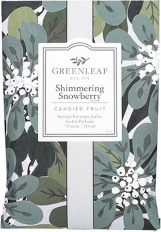 Green Leaf woreczek zapachowy Shimmering Snowberry wood szary 1