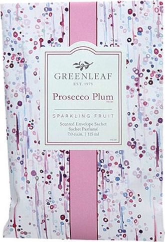 Green Leaf woreczek zapachowy Prosecco Plum 17 cm drewniany różowy 1
