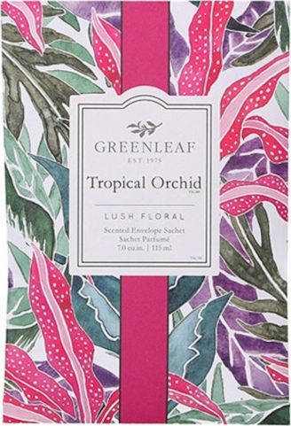 Green Leaf worek zapachowy Tropical Orchid 17 cm 115 ml drewniany różowy 1