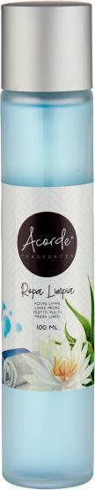 odświeżacz powietrza w sprayu Fresh Linen 100 ml 3,5 x 19 cm niebieski 1