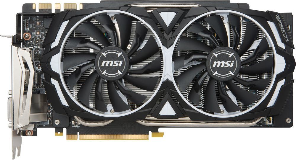 MSI GeForce GTX 1080 Ti ARMOR OC 11GB GDDR5X (352 bit), DL