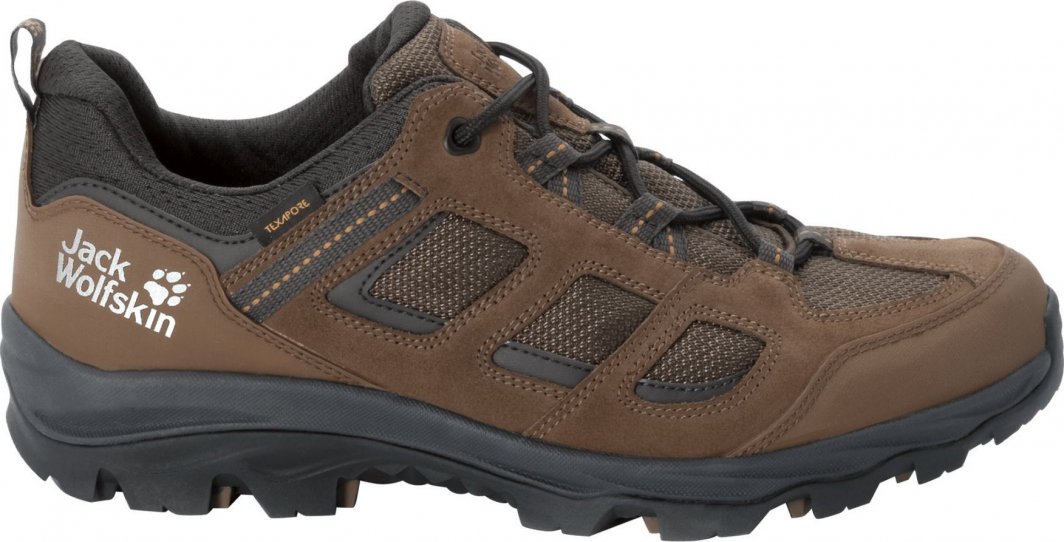 Buty trekkingowe męskie Jack Wolfskin Vojo 3 Texapore Low Brown/Phantom r. 44 1/2 (4042441-5298) 1