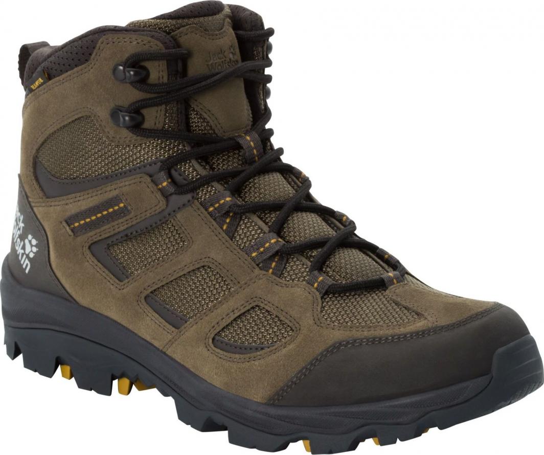 Buty trekkingowe męskie Jack Wolfskin Vojo 3 Texapore Mid khaki / phantom r. 45 1