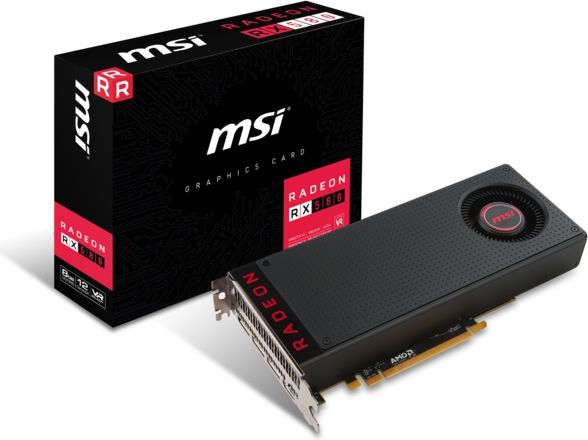 Karta graficzna MSI Radeon RX 580, 8GB GDDR5 (256 Bit), DVI-D, HDMI, DP, BOX 1