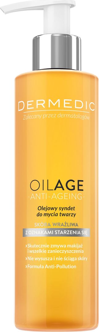 Dermedic DERMEDIC OILAGE Olejowy syndet do mycia twarzy 200 ml 1