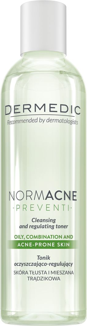 Dermedic DERMEDIC NORMACNE Tonik oczyszczająco-regulujący 200 ml 1