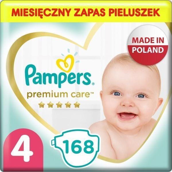 Pampers Pieluszki Premium Care 4, 8-14 kg, 168 szt. 1