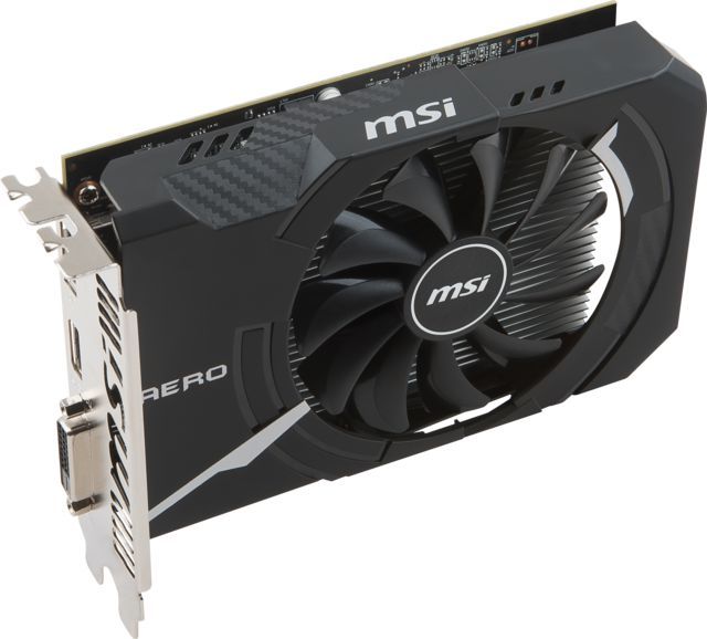 MSI Radeon RX560 AERO ITX 4GB　OC MSI Radeon RX 560 Aero OC 4GB GDDR5 (RX 560 AERO ITX 4G OC
