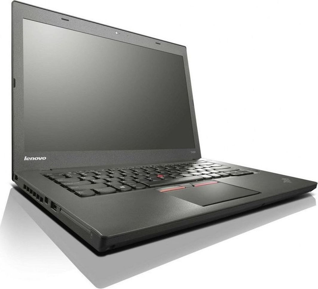 Laptop Lenovo ThinkPad T450 i5-5300U 8GB 1TB SSD 14" 1600x900 Windows 10 Pro Klasa A- 1