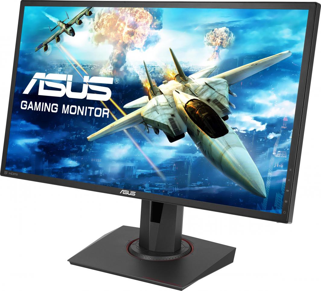 asus vs247 monitor black