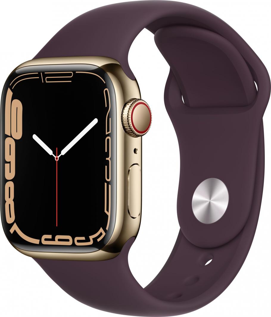 Smartwatch Apple Watch Series 7 GPS + Cellular 41mm Fioletowy  (MKHY3FD/A) 1