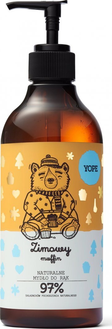 Yope YOPE_Naturalne mydło do rąk Zimowy Muffin 500ml 1