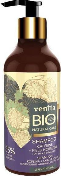 Venita VENITA_Bio Natural Care Shampoo wzmacniający szampon do włosów Kofeina &amp; Skrzyp 400ml 1