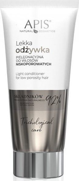 Apis Trichological Care lekka odżywka pielęgnacyjna do włosów niskoporowatych 200ml 1