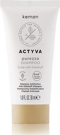 Kemon KEMON_Actyva Purezza Shampo Scalp With Dandruff szampon przeciwłupieżowy 30ml 1
