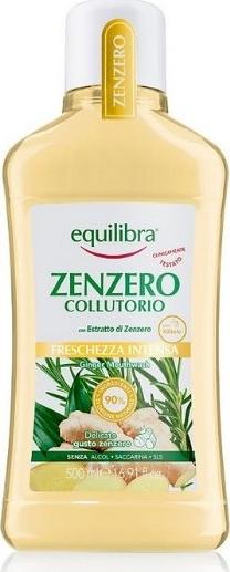 Equilibra EQUILIBRA_Zenzero Mouthwash płyn do płukania jamy ustnej Imbir 500ml 1
