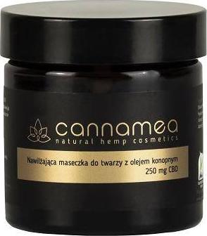 Cannamea CANNAMEA_Nawilżająca maseczka do twarzy z olejem konopnym i CBD 50g 1