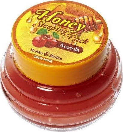 Holika Holika Honey Sleeping Pack całonocna maseczka z wyciagiem z miodu i ekstraktem z acerolii 90ml 1