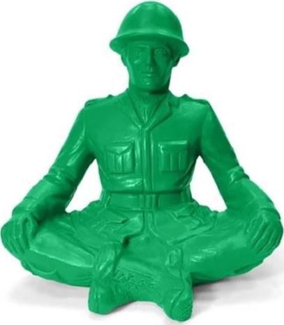 Fisura odświeżacz powietrza Yoga Soldier 15 x 11 cm wosk zielony 1