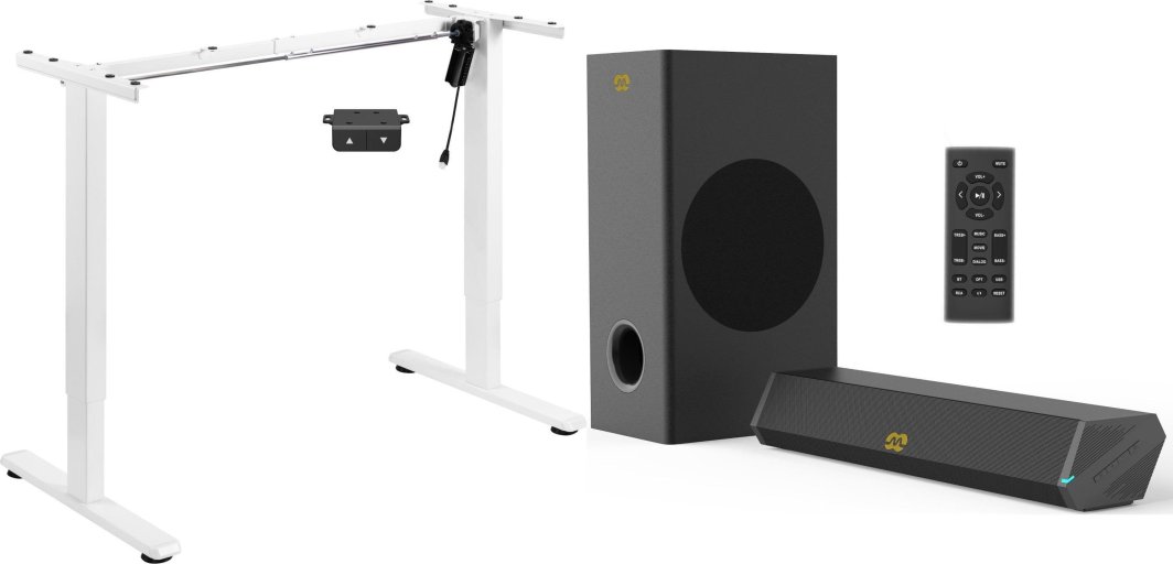 Mozos Mozos EDF ECO WH + Głośniki komputerowe GS-BAR BT 1