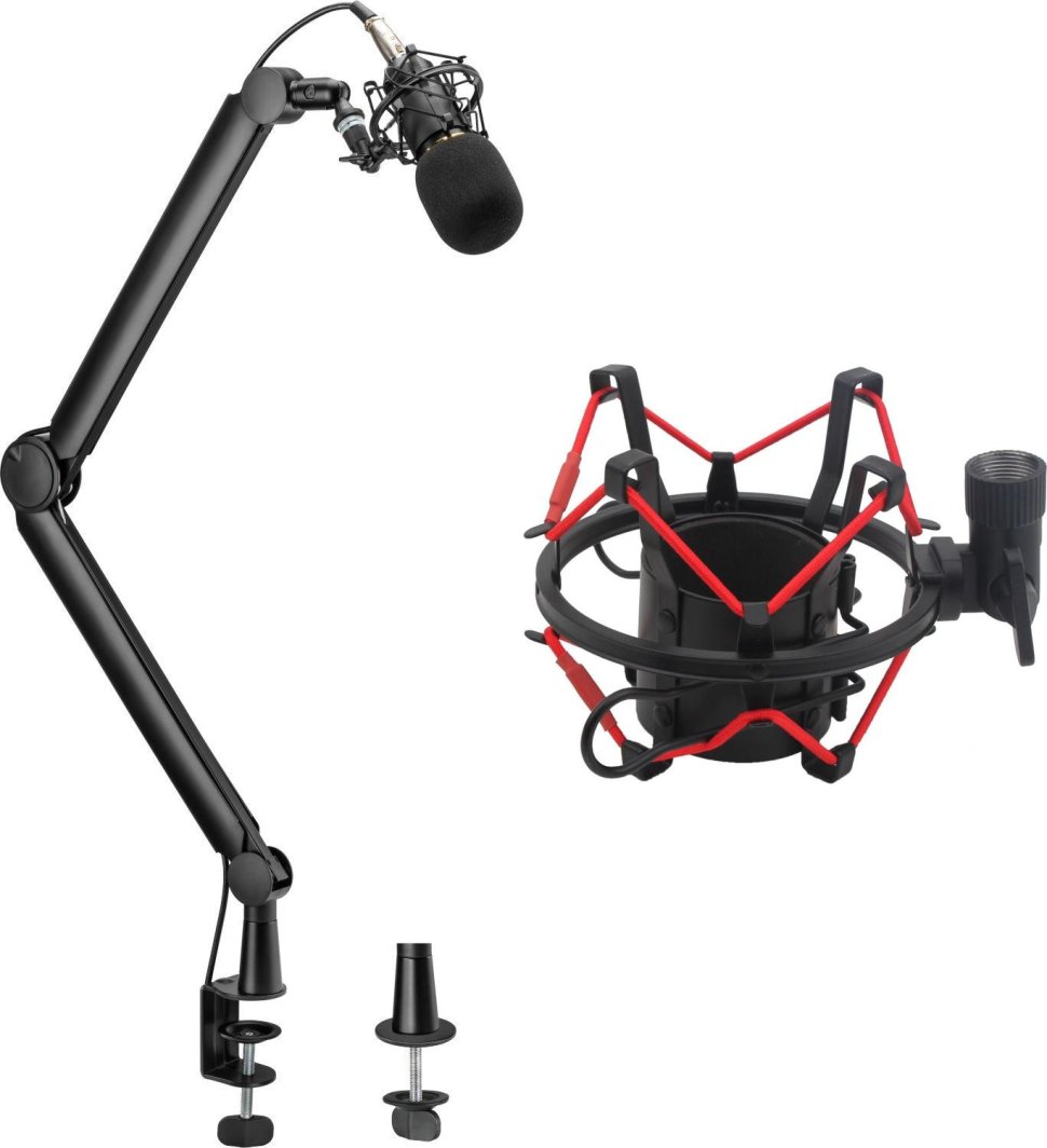 Mozos Mozos SB39 - Statyw Biurkowy Na Mikrofon + Kosz antywibracyjny 43-47MM 1
