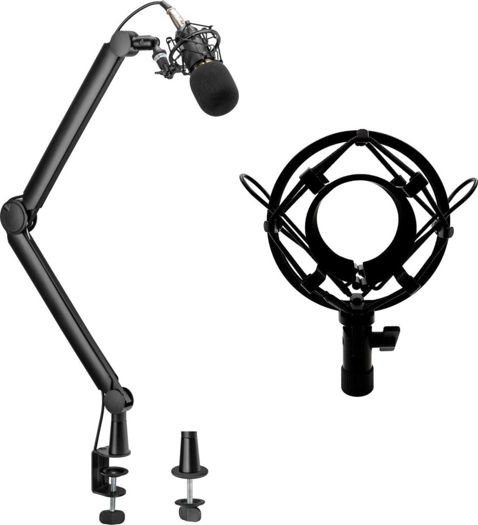 Mozos Mozos SB39 - Statyw Biurkowy Na Mikrofon + Kosz antywibracyjny 48-54mm SHM2 1