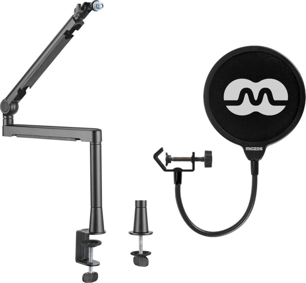 Mozos Mozos SB40 ramię statyw mikrofonowy + Pop filtr mikrofonowy PS-1 1