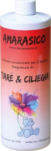 Płyn do płukania Amarasico perfumy do prania Tiare & Kersbloesem 100 ml kwiatowy/owocowy 1