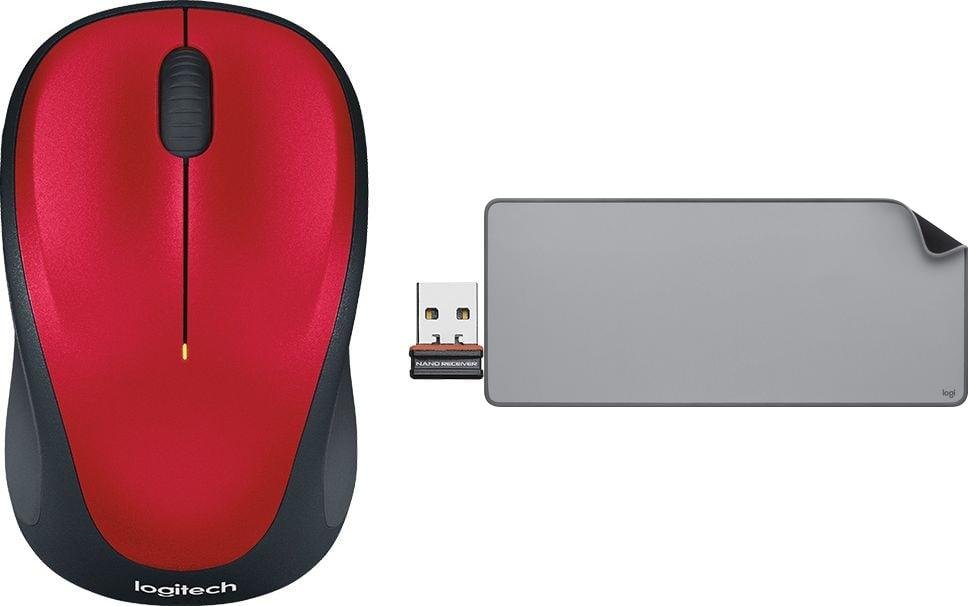 Mysz Logitech M235 (910-002496 / 910-002497 ) + Studio Series - MID GREY (956-000052) 1