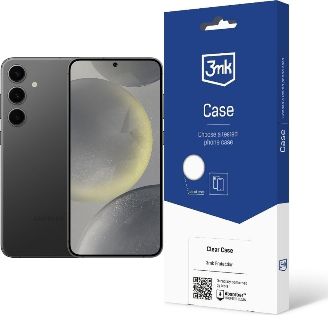Smartfon Samsung Galaxy S24+ 5G 12/256GB Czarny (SM-S926BZKDEUB) + Etui Clear Case 1