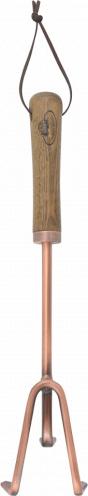 Esschert Design grabie ręczne miedziowane 11,3 x 37,2 cm drewno/stal 1